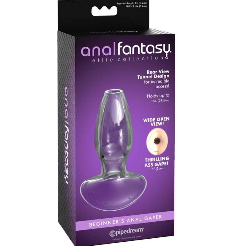 Dilatateur Anal Gaper Crystal Taille S - Anal Fantasy Elite