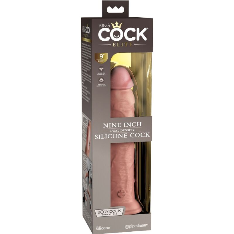 Gode Réaliste King Cock Elite Double Densité 23cm - Pipedream