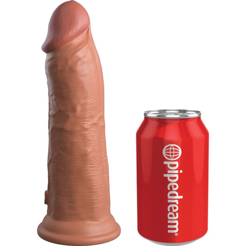 Gode Réaliste King Cock Elite Vibrant Caramel 20,3cm - Pipedream