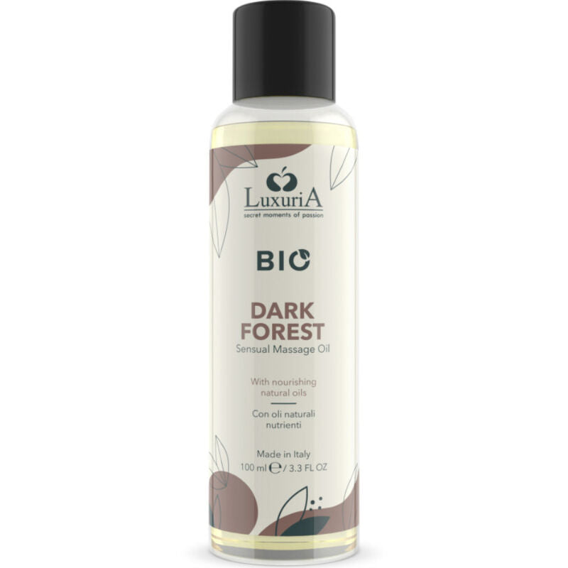 Intimateline Luxuria - Huile de massage bio Forêt Sombre - 100 ml