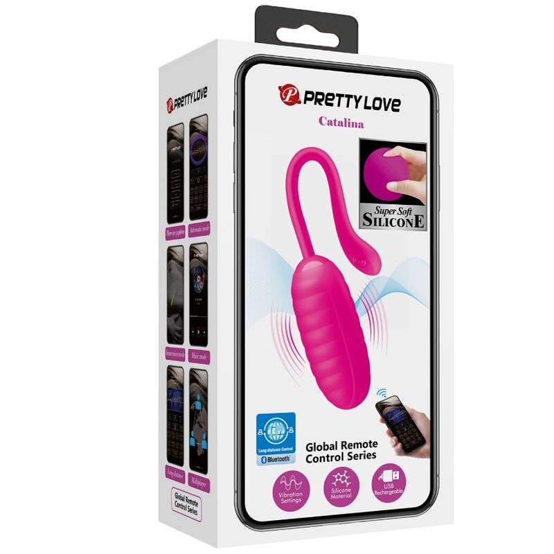 Pretty Love – Oeuf Vibrant Connecté à Distance – Rose