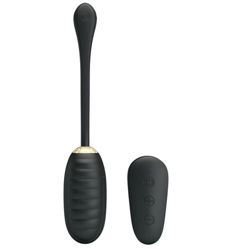 Pretty Love – Oeuf Vibrant de Luxe Rechargeable avec Télécommande – Or
