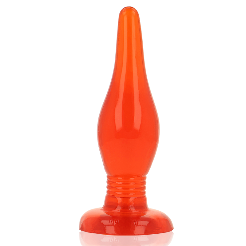 Baile - Plug Anal avec Ventouse 14,2 cm - Orange