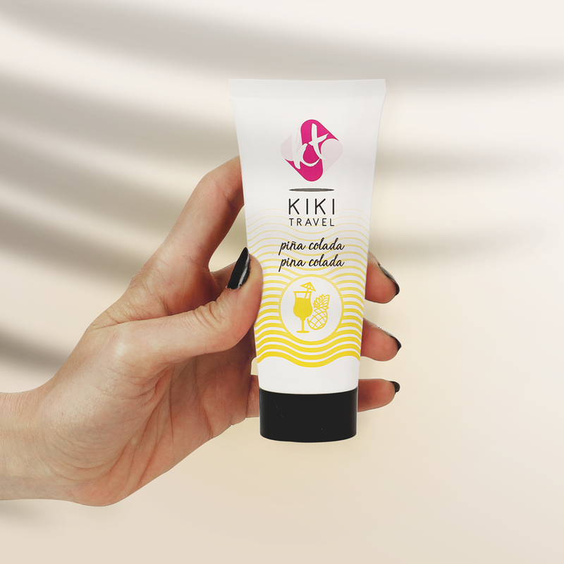 Kikí Travel - Lubrifiant Saveur Piña colada à base d’eau - 50 ml