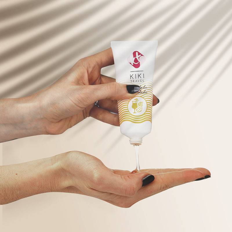 Kikí Travel - Lubrifiant Saveur Piña colada à base d’eau - 50 ml