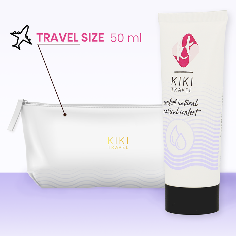 Lubrifiant Intime Kiki Travel Confort Naturel 50ml - Kiki - KIKÍ TRAVEL
