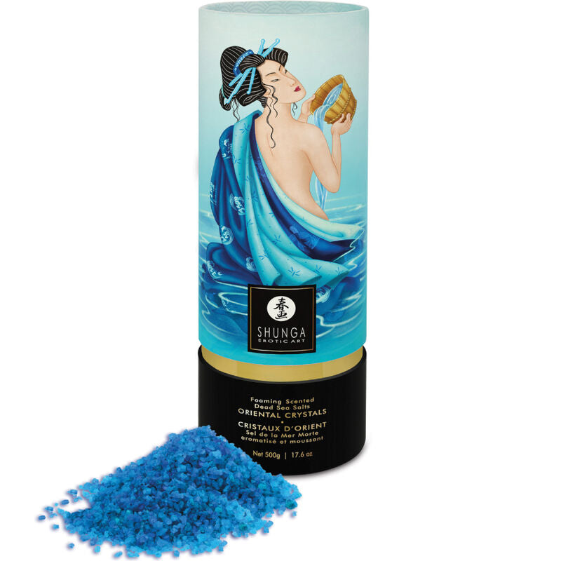 Shunga - Sel de Bain Moussant Cristaux d’Orient Brise d’océan