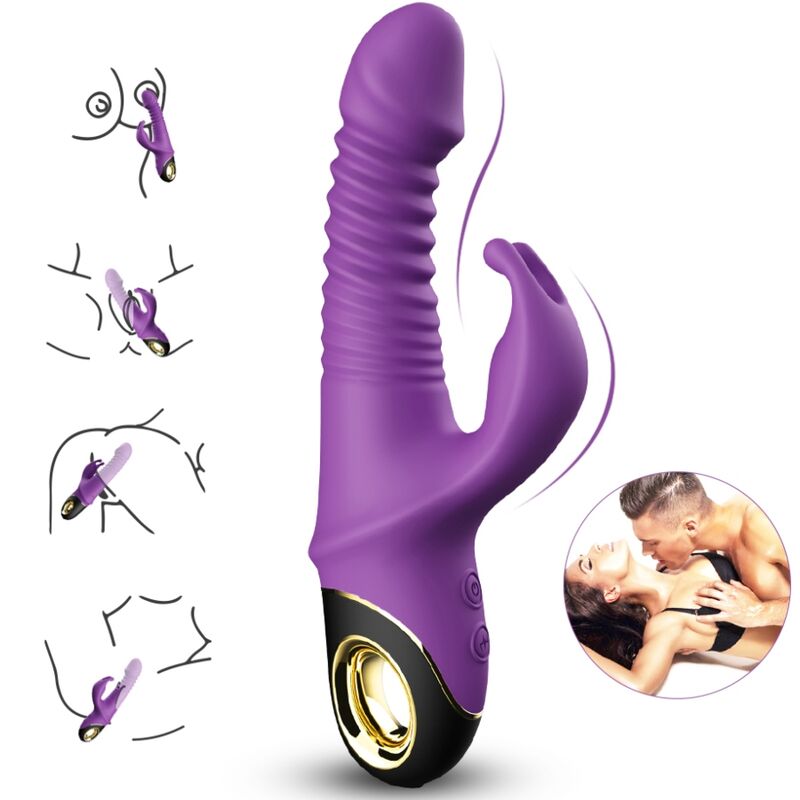 Vibromasseur Lapin Zing Violet - Armony