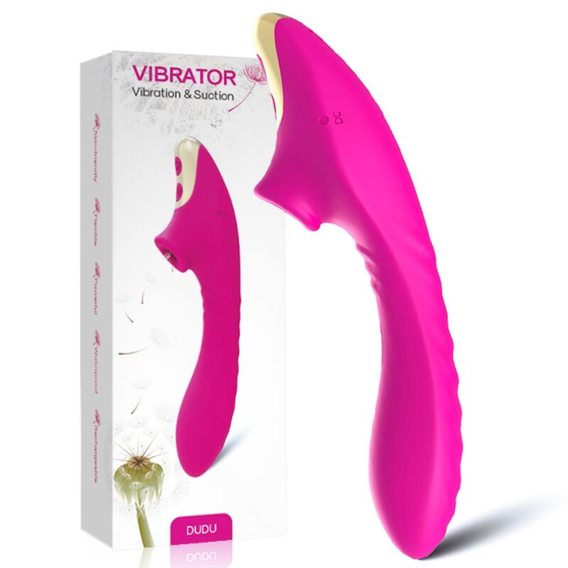 Stimulateur Clitoris Suçeur DuDu Fuchsia - Armony