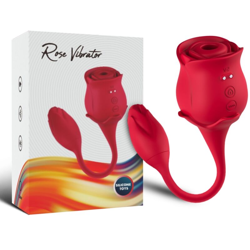 Stimulateur Clitoris Armony Rose 10 Modes Rouge - Armony