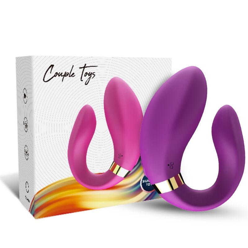 Stimulateur Couples Armony Croissant Violet - Armony