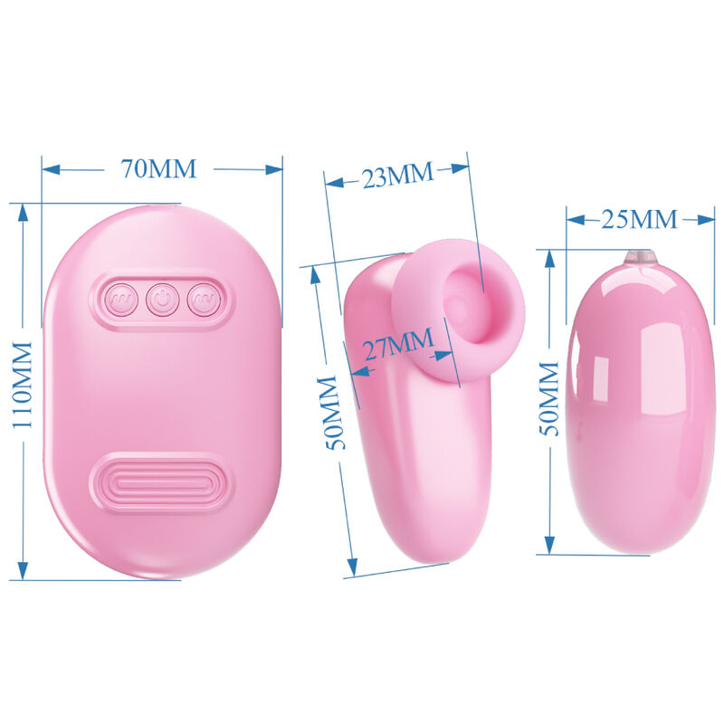 Stimulateur Magic Box Balle Vibrante Rose - Pretty Love - PRETTY LOVE SMART