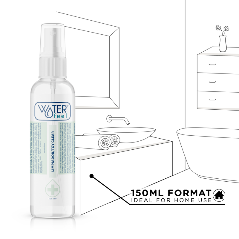 Waterfeel - Spray Désinfectant et Nettoyant Sextoy - 150 ml