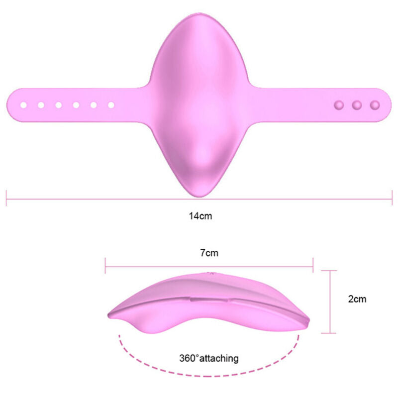 Stimulateur Télécommandé Pantie Bliss Fuchsia - Armony - Armony
