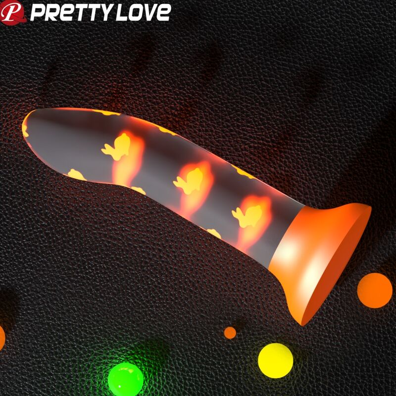 Gode Magique Nightfall Orange Lumineux - Pretty Love - PRETTY LOVE FLIRTATION