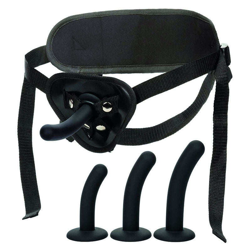 Harnais Strap-On Boundless Kit 3 Sondes Courbes - CalExotics