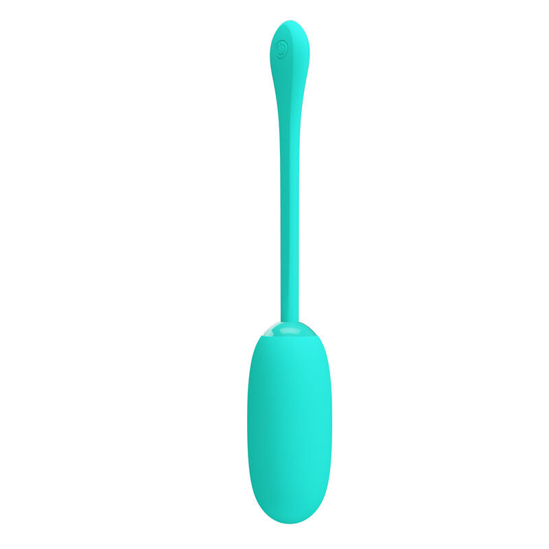 Oeuf Vibrant Waterproof Rechargeable Bleu - Pretty Love