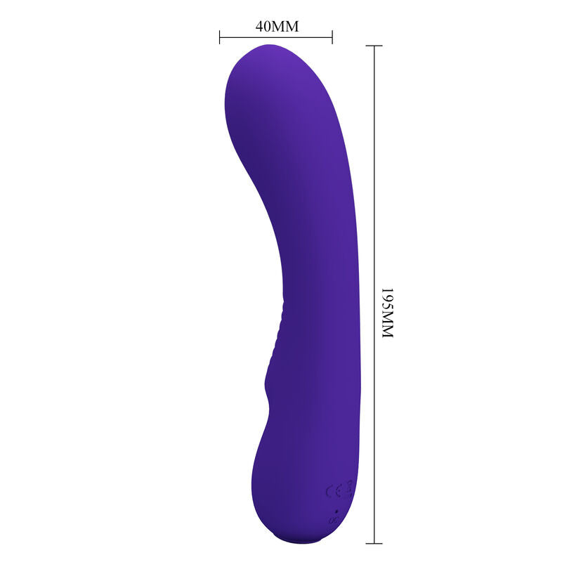 Vibromasseur Prescott Rechargeable Violet - Pretty Love