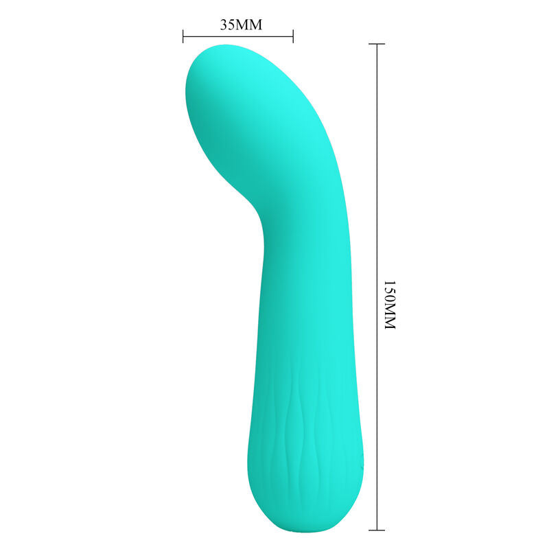 Vibrateur Point G Faun Vert Aqua - Pretty Love - PRETTY LOVE SMART