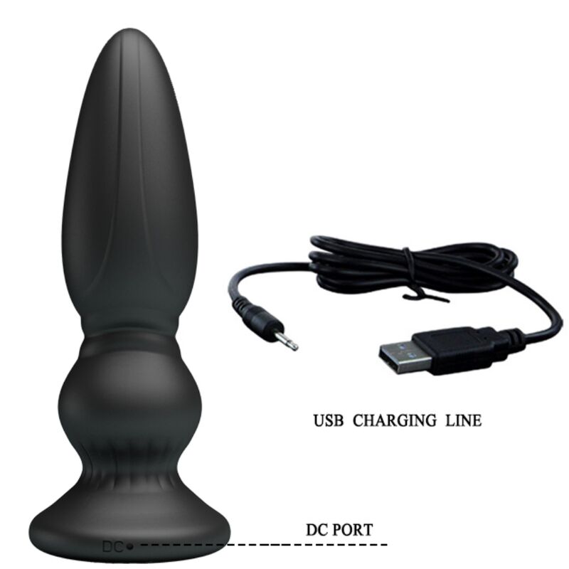 Mr Play - Stimulateur Prostate avec télécommande Noir