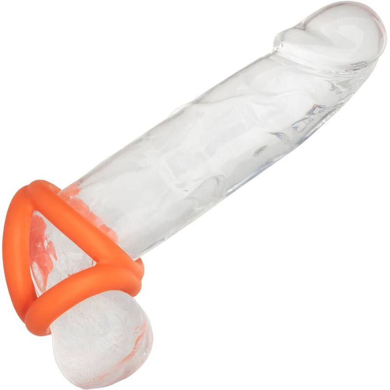 Anneau Pénien Alpha Tri-Anneau Orange - CalExotics