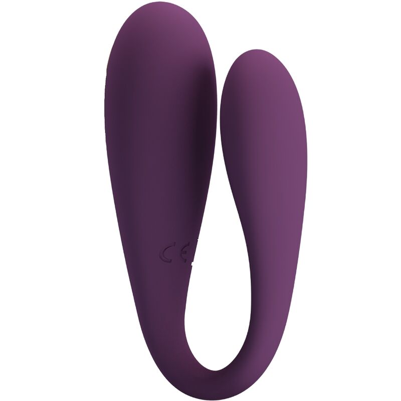 Vibromasseur Double Plaisir August Violet - Pretty Love