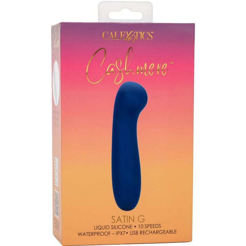 Stimulateur Point G Cashmere Satin G Bleu - CalExotics