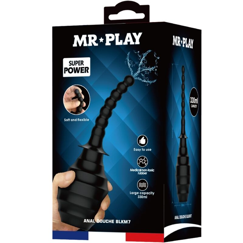 Masseur Prostate Vibrant Mr Play Télécommandé Noir - MR PLAY