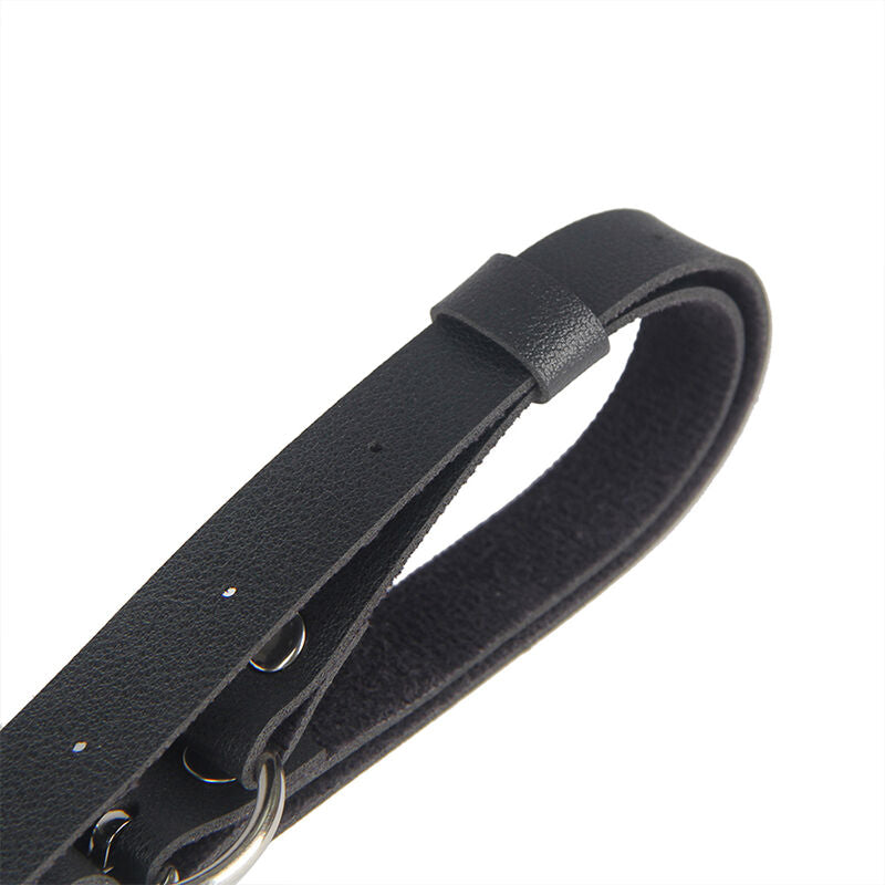 Harnais Ceinture Chaîne Subblime Cuir Noir - Subblime - SUBBLIME FETISH