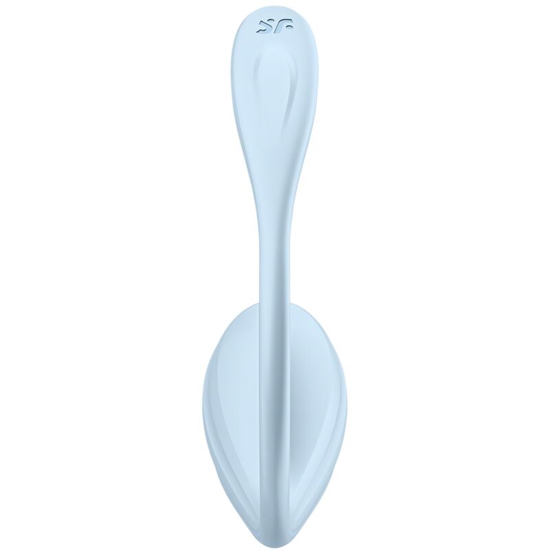 Œuf Vibrant Connecté Smooth Petal Bleu - Satisfyer