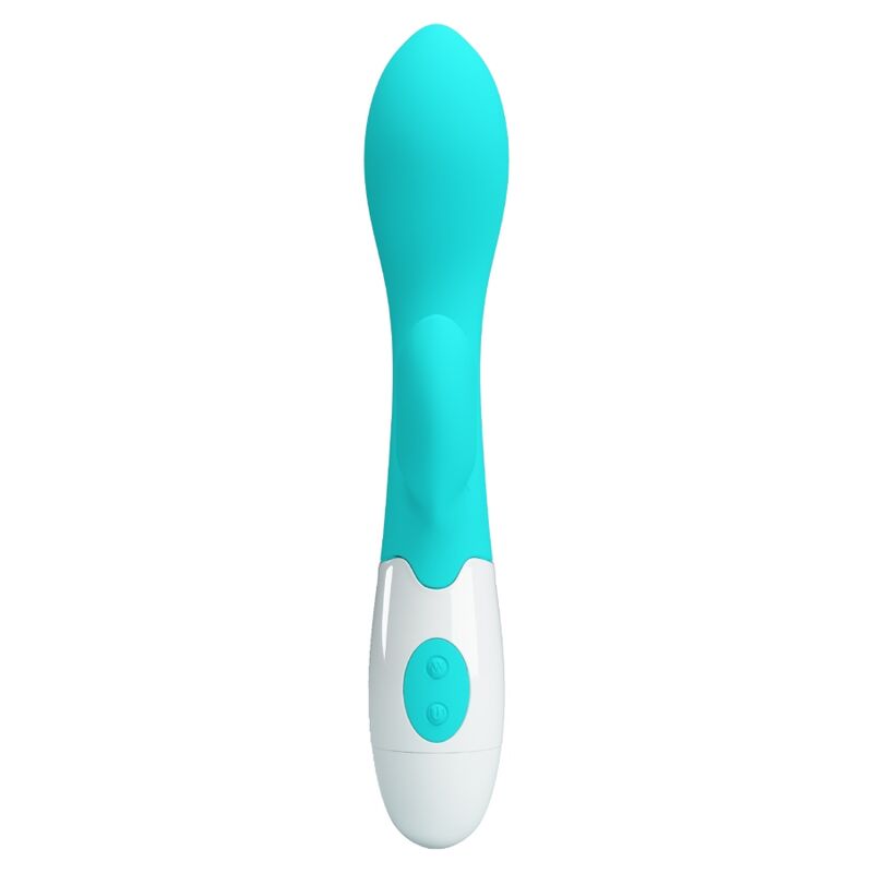 Vibromasseur Double Stimulation Brighty G-Spot Vert Aqua - Pretty Love - PRETTY LOVE FLIRTATION