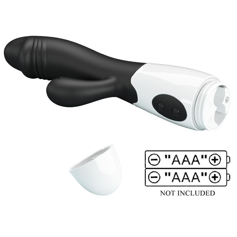 Vibrateur Rabbit Snappy G-Spot Noir - Pretty Love - PRETTY LOVE FLIRTATION