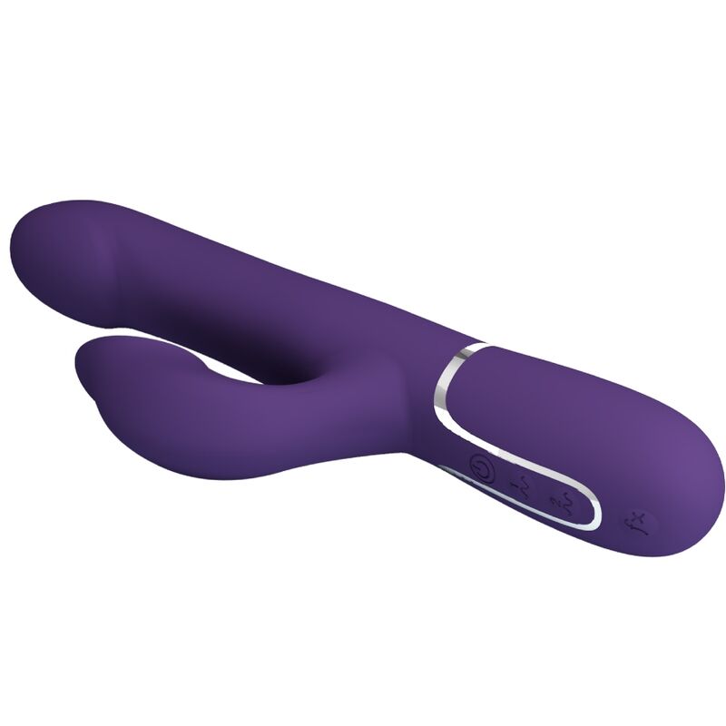 Vibromasseur Rabbit Pretty Love 4 en 1 Violet - Pretty Love