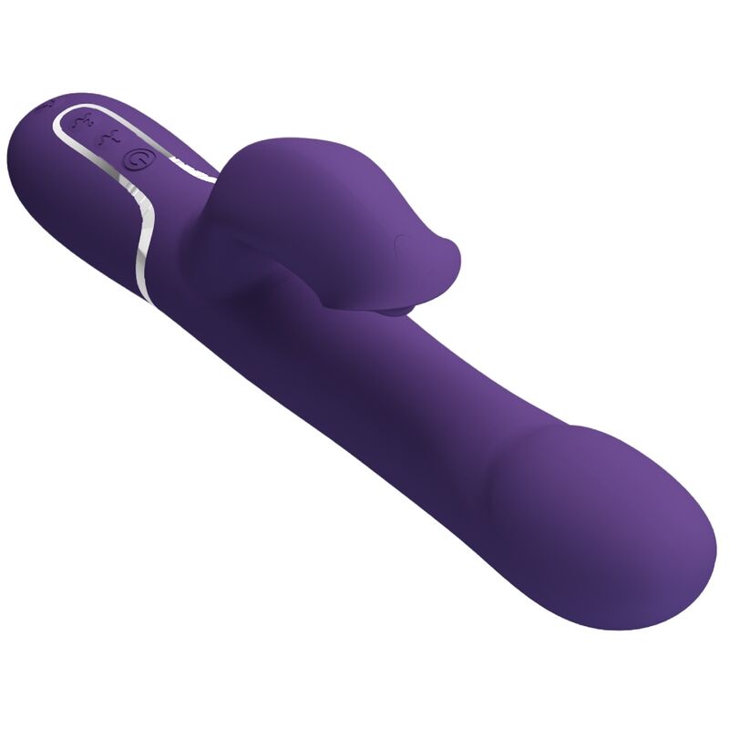 Vibromasseur Rabbit Pretty Love 4 en 1 Violet - Pretty Love