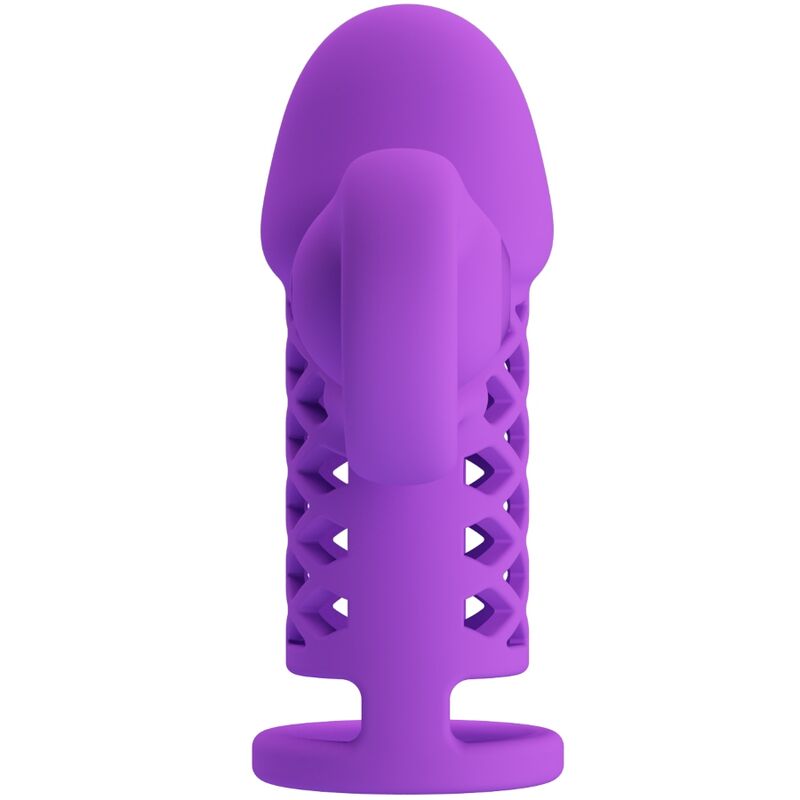 Romance - Gaine Pénis Vibrant avec anneau Violet