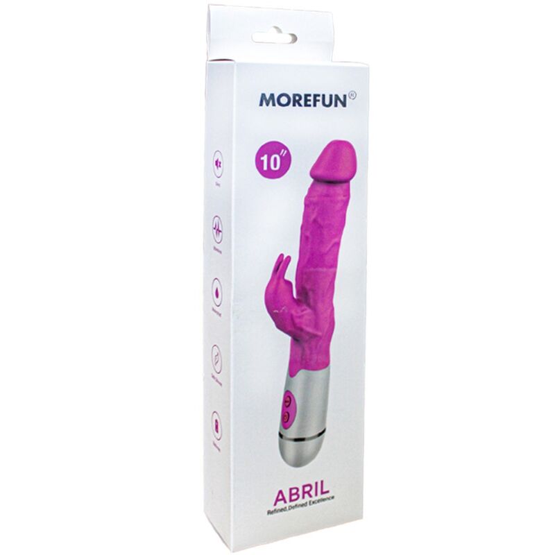 Armony – Vibromasseur Rabbit Réaliste Abril 16 Vitesses Rose