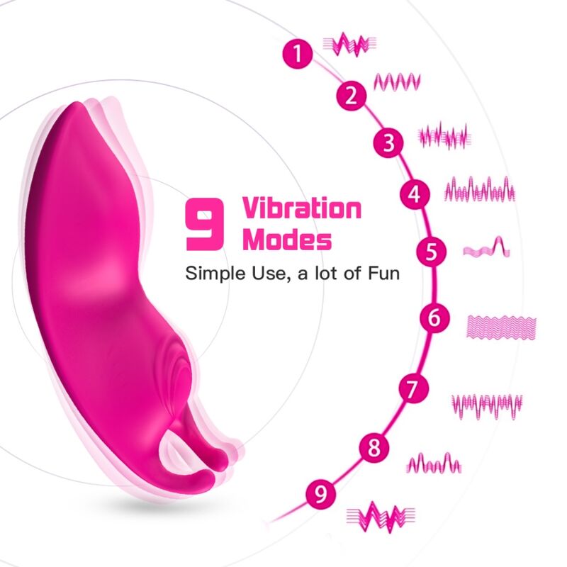 Culotte Vibrante Honeybee Wearable Fuchsia - Armony