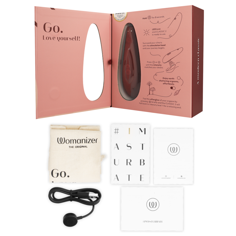 Womanizer - Classic 2 Stimulateur clitoridien | Bordeaux