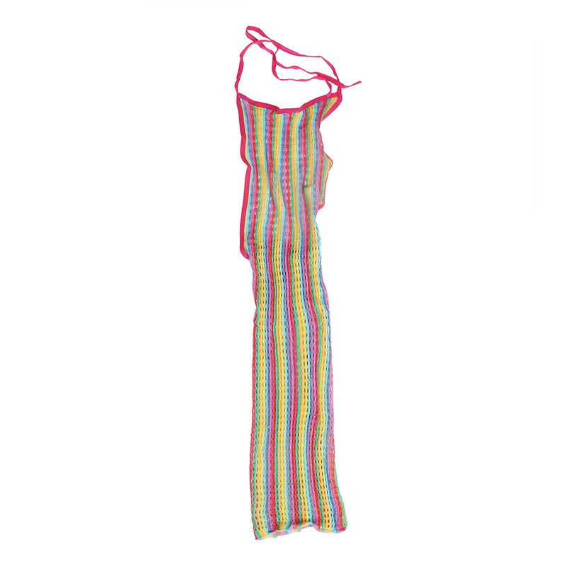 Robe Résille Arc-en-Ciel Taille Unique - Subblime