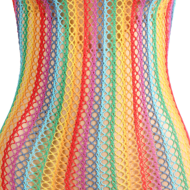 Robe Résille Arc-en-Ciel Taille Unique - Subblime - SUBBLIME DRESSES