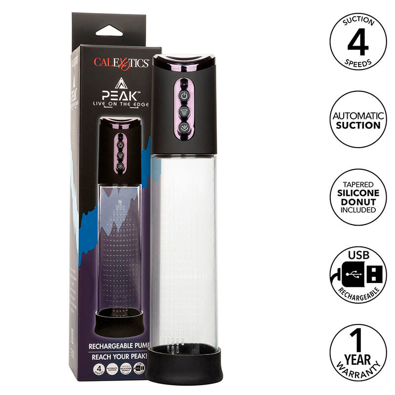 Pompe Stimulante Peak Automatique 4 Vitesses Noire - CalExotics