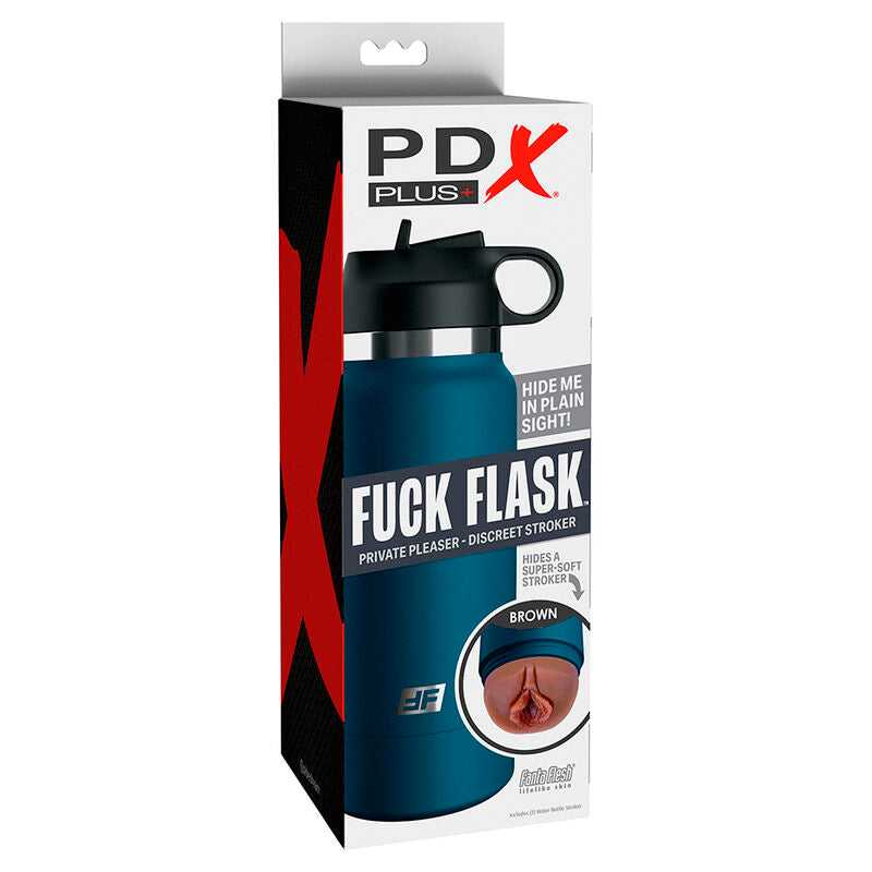 Masturbateur Fuck Flask Vaginal Marron - PDX Plus