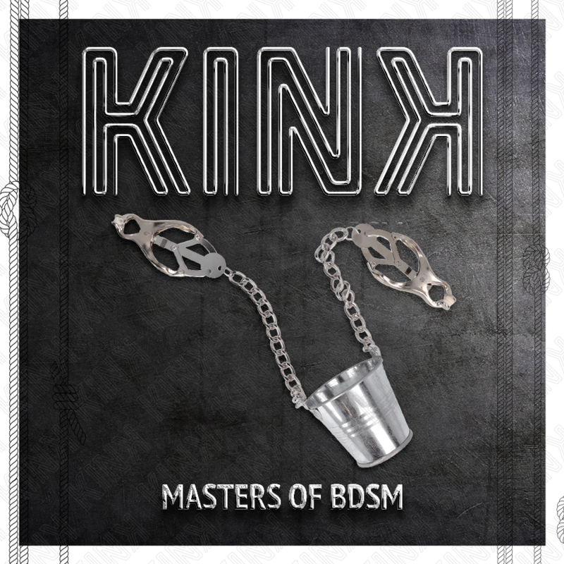 Pinces à Tétons avec Clochettes Argentées - KINK - KINK NIPPLE GRIP