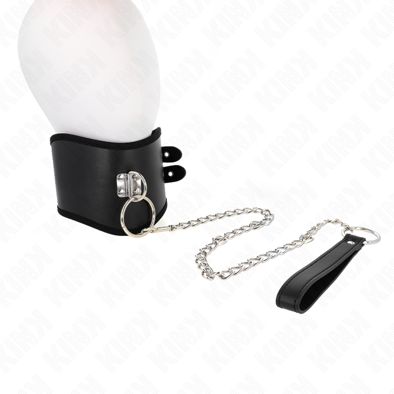 Set Collier Laisse KINK 65cm avec Bracelet Réglable - KINK - KINK COLLAR & GAG
