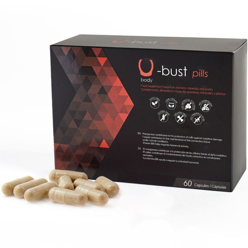 500Cosmetics – Complément Alimentaire Augmentation Mammaire U-Breast Pills