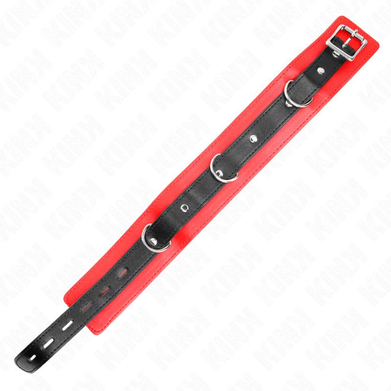 Collier avec Laisse KINK Rouge 65cm - KINK - KINK COLLAR & GAG