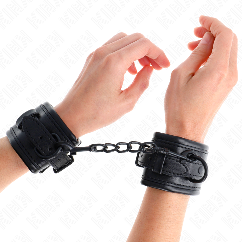 Bracelets de Poignet Ajustables Noir 20-30cm - KINK - KINK WRIST RESTRAINT