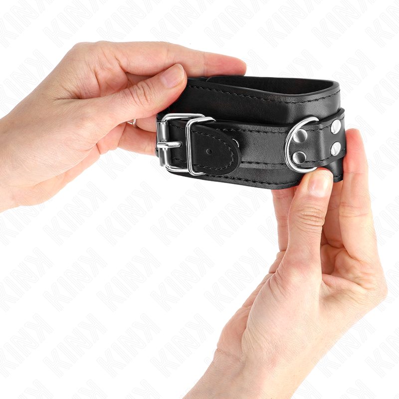 Bracelet BDSM Simple Noir Ajustable 20-23 cm - KINK - KINK WRIST RESTRAINT