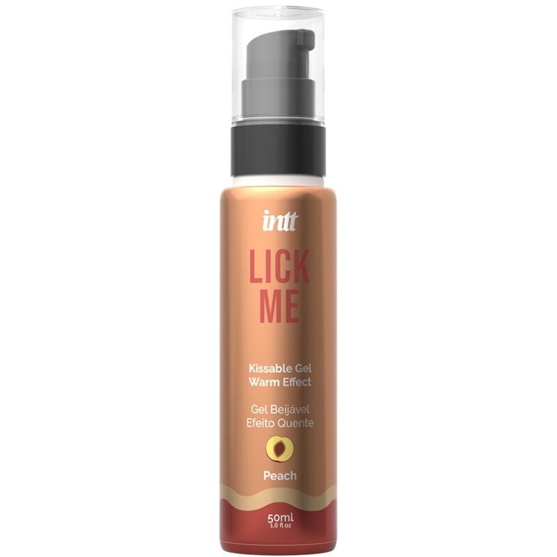 Gel Comestible Chauffant Lick Me Pêche 50ml - Intt