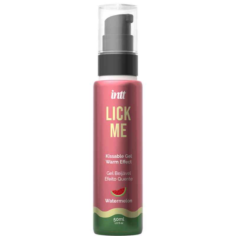 Gel Comestible Chauffant Lick Me Pastèque 50ml - Intt